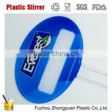 Cute Shape Like Umbrella Plastic Stirrer Spoon for Dipping Food ,soup,beverage