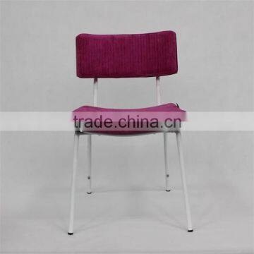 Wholesale iron tube coffee chair restaurant chairs