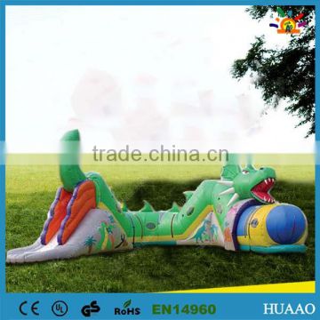 Commercial hot sale inflatable tunnel water slide