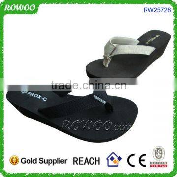 Wholesale China Cheap Custom Scream Eva Slipper Woman,wedge Flip Flop Woman photo-3