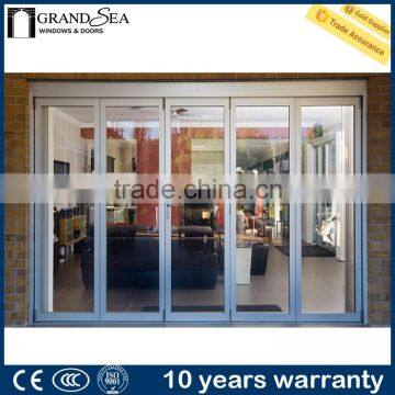 Custom Aluminum Big Folding Glass Doors for Kitchen photo-5