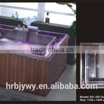 whole aprons Double Deluxe Massage Bathtub SD-235