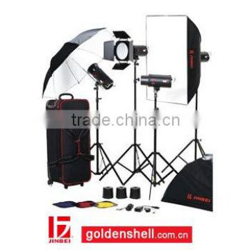 Photographic Kit DM Series Flash Light Kit with Softbox,Reflector,Um