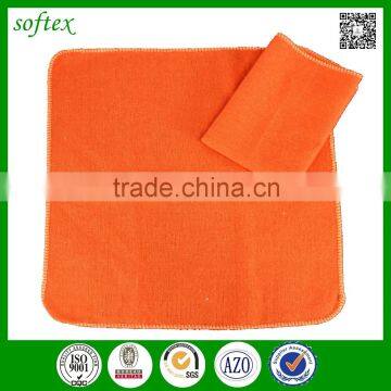 wholesale 100 cotton 10s 38x38cm 45g orange kitchen tea towels