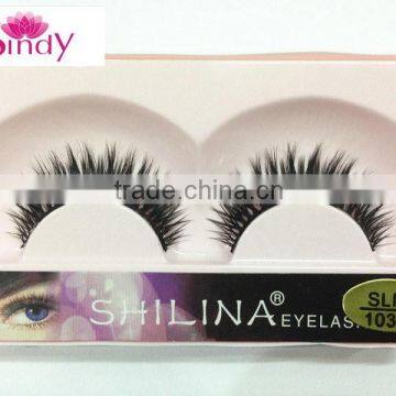 10 Pairs/box Handmade synthetic hair false eyelashes thick long fake eyelashes wholesale ZX:235