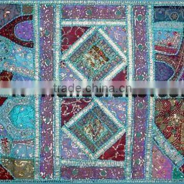 Vintage sari Embroidered Wall Decoratives