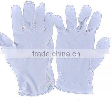 White 9 Inch Nitrile Gloves Glove Medical Examination Gloves