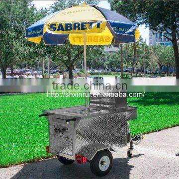 Hot Dog Cart XR-HD110 A With Big Wheels