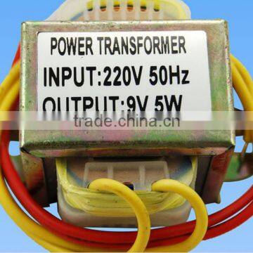 Manufacturers supply 9V450mA transformer