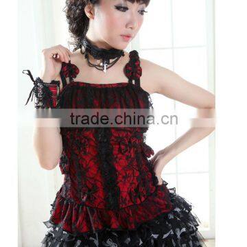 Glp 2013 Bow Lace Ruffle Lolita Vest Pattern 61251 photo-2