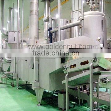 Automatic continuous frying machine (fryer)for peanuts ,cahsew nut, almonds, etc.