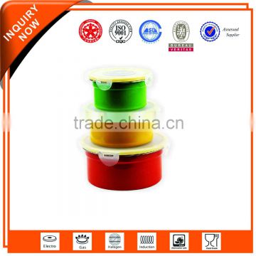 stainless steel container with color