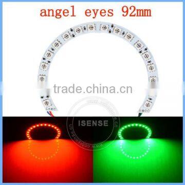 Factory price rgb colors 5050 smd White PCB semi circle 92mm CR LED EE angel eyes