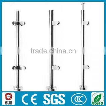 Modern Exterior Metal Glass Balcony Railing for Home