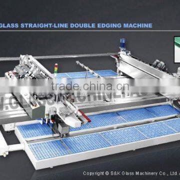 Straight Line Double Edgers Double Edging Glass Machine