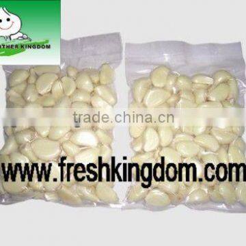 Sell peeled garlic/Fresh peeled garlic/Vacuum packed peeled garlic cloves