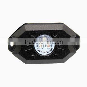 8PCS RGB C-ree LED Rock Light Tail Fender Under Under Car Decorative Offroad RGB Light With Bluetooth Controller photo-3