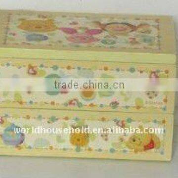 cute and delicate SR2805 wooden jewelry box