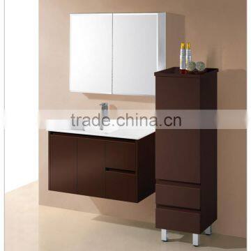 Modern fairmont designs open shelf modular bathroom vanities