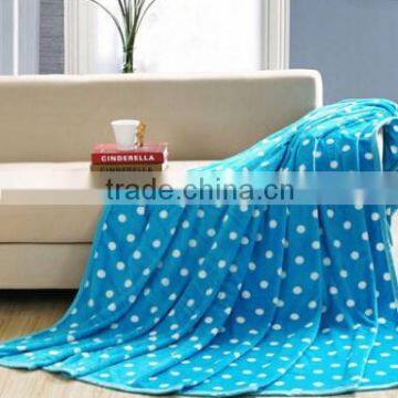 2015 New 100% polyester flannel fleece blanket