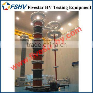 HV AC Resonant Test System with Variable Inductance Reactor for Bushing High Voltage Dielectric Testing