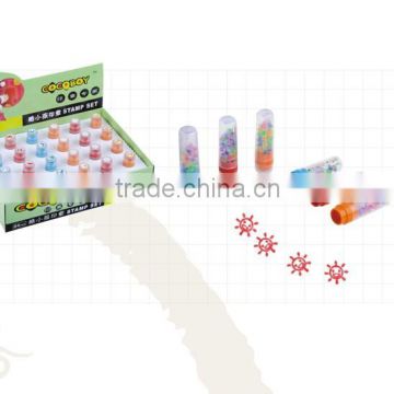 Best Price Acrylic Custom Mini Plastic Stamp With Pen Holder For Kids