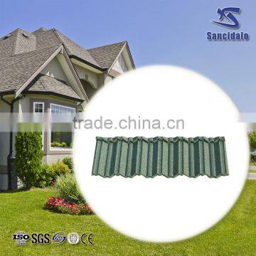 Antique Color Sand Metal Roof Tiles photo-2