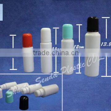 Alibaba supplier Plastic powder bottle 50ml with sealing machine