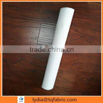 100% cotton bleached white woven flannel fabric rolls 150gsm for cleaning