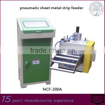 pneumatic sheet metal strip feeder