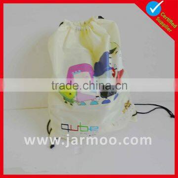 Promotional silk draw string bag