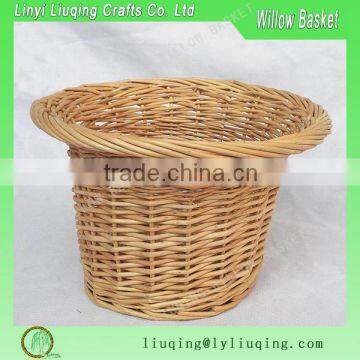 Liuqing handmade reusable storage wicker basket for wedding or decoration