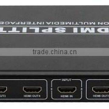 8-Port HDMI 1.4 Splitter Amplifier 1 in 8 Out HDMI Splitter 1x8 4kx2k 1080P HDCP HD Audio 3D HDMI Splitter Amplify