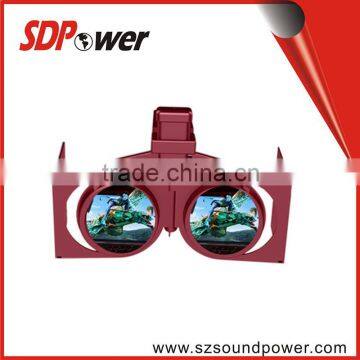 Foldable 3D VR glasses with color optional chaep price