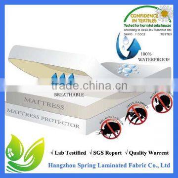 Luxury Safe Sleeping Anti-bacterial Waterproof Fitted Sheet Style Mattress Protector Supplier's Choice