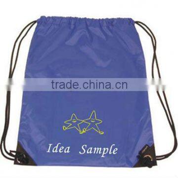 210D polyester drawstring bag