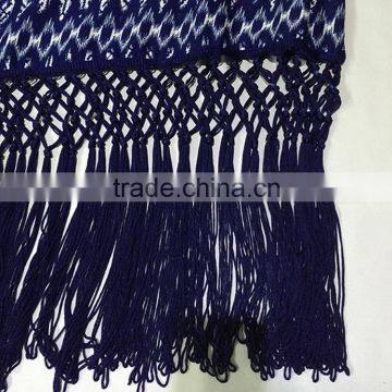 2016 New Product Wholesale Cocktail Breathable Print Knitted Dress With Bandage photo-4