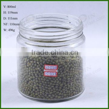 800ml Pop Round Jars