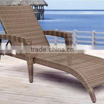 wholesale rattan wicker furniture for sunbed used in hotel