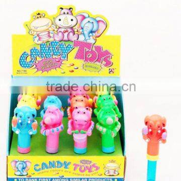 Promotional animal candy toys