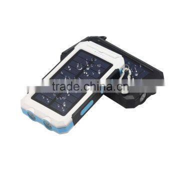 solar powerbank 8000mAh with compass