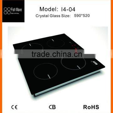 Hot selling 4 zones induction cooker build in design kitchen cooker