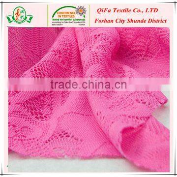 nylon knit warp mesh fabric for wedding wear