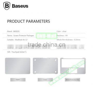 3 PCS 4H Surface Anti-scratch Screen Protector Protective Film Case Cover Kit for 11 Inch Macbook Air photo-5