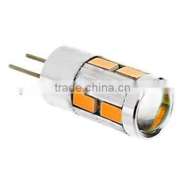 G4 5W 10x5730SMD 480LM 2500-3500K Warm White Light LED Corn Bulb (12V)