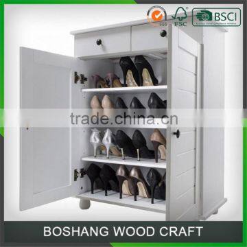 Shoe Cabinet Wooden Furniture Shoe Rack for Sale photo-3