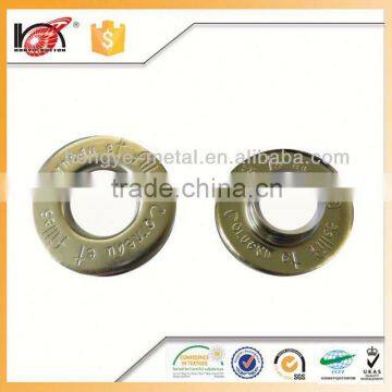 2016 Hot New design fancy metal round eyelets