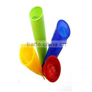 Non-toxic colorful silicone jelly maker commercial popsicle maker