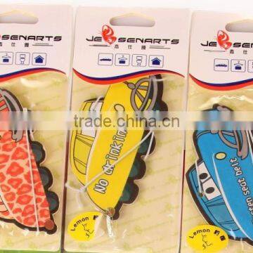 1.8mm/1.9mm/2mm/2.5mm many size for your choice cotton paper in car/dog shape hanging paper air freshener                        
                                                Quality Choice