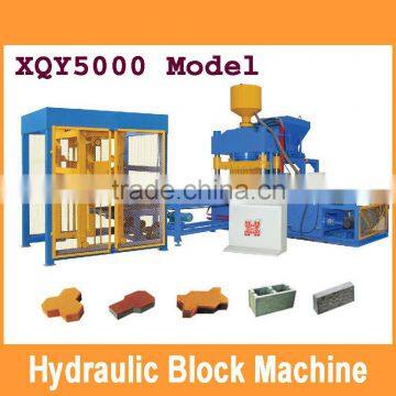 XQY5000 Automatic Concrete Block Machine